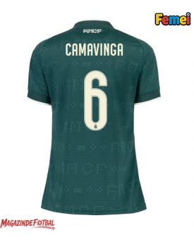 Real Madrid Eduardo Camavinga #6 Tricou Fotbal Replică 2026-27 Femei Deplasare Real Madrid Eduardo Camavinga #6 Tricou Fotbal Replică 2026-27 Femei Deplasare